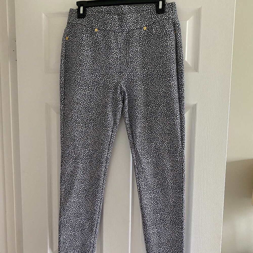 Michael Kors Women's Black and White Pants